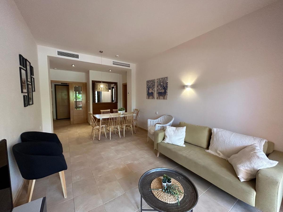 Quite & Relaxing Private Apartment For 2-6 Pers - Golf & Pool Resort - Murcia Exteriör bild