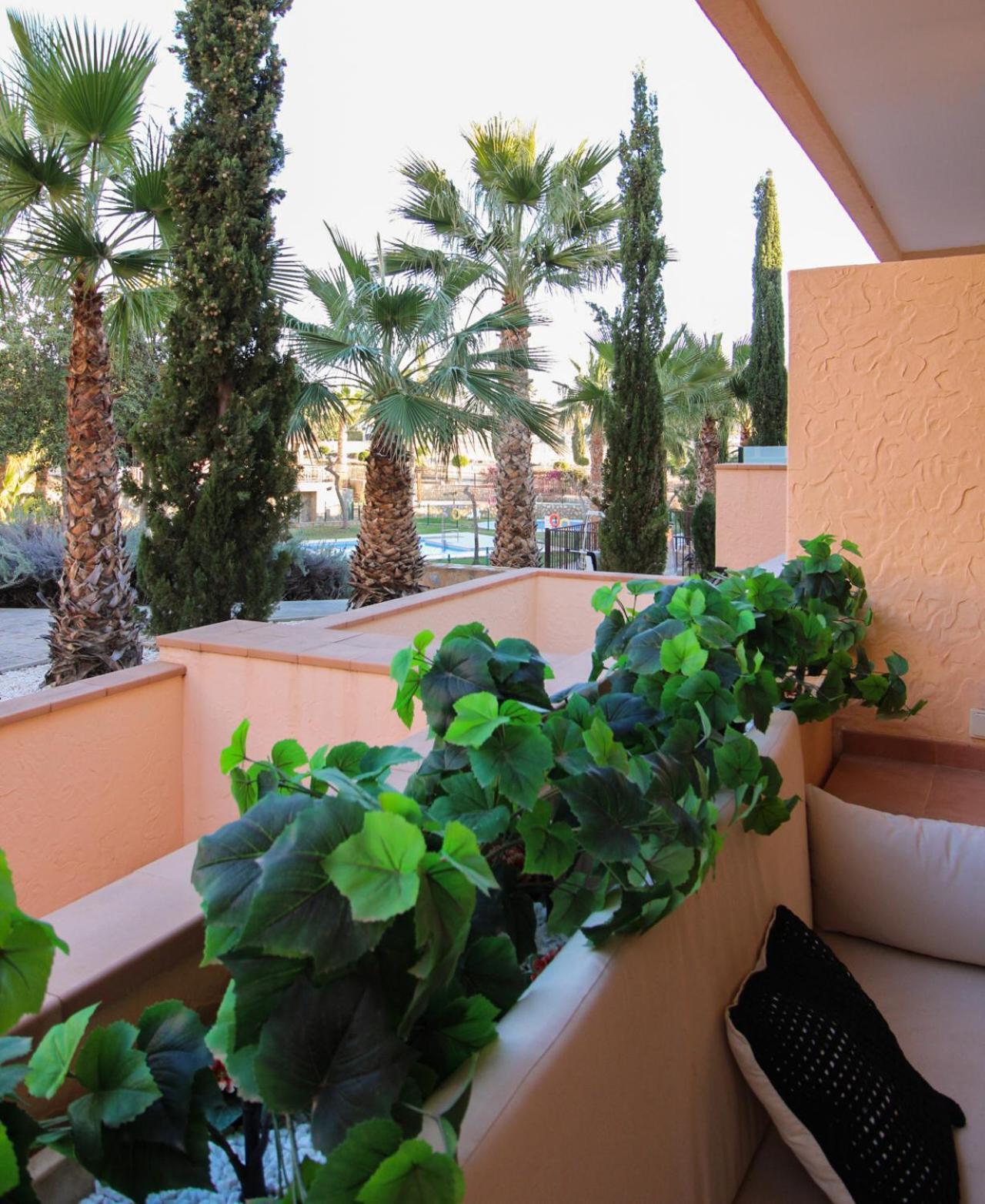 Quite & Relaxing Private Apartment For 2-6 Pers - Golf & Pool Resort - Murcia Exteriör bild